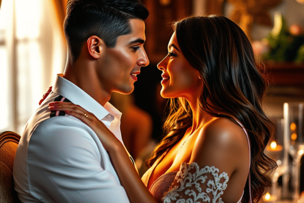 Cristiano Ronaldo and Georgina Rodríguez