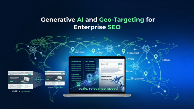 Generative AI and Geo-Targeting for Enterprise SEO