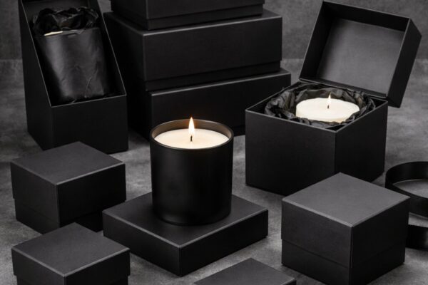 Black Candle Boxes