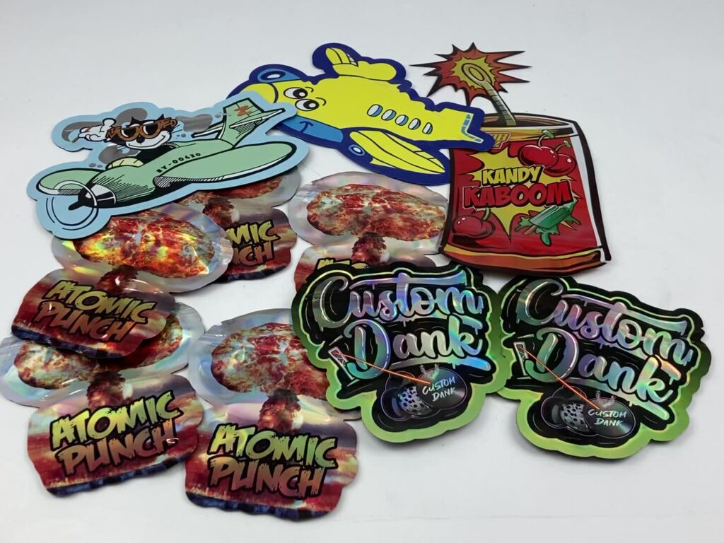 Custom Die-Cut Mylar Bags