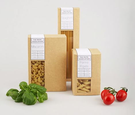 Custom pasta boxes