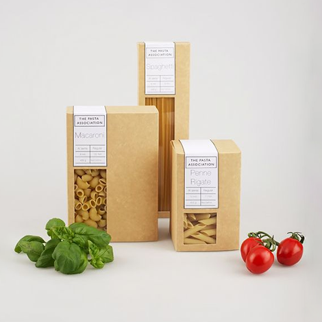 Custom pasta boxes