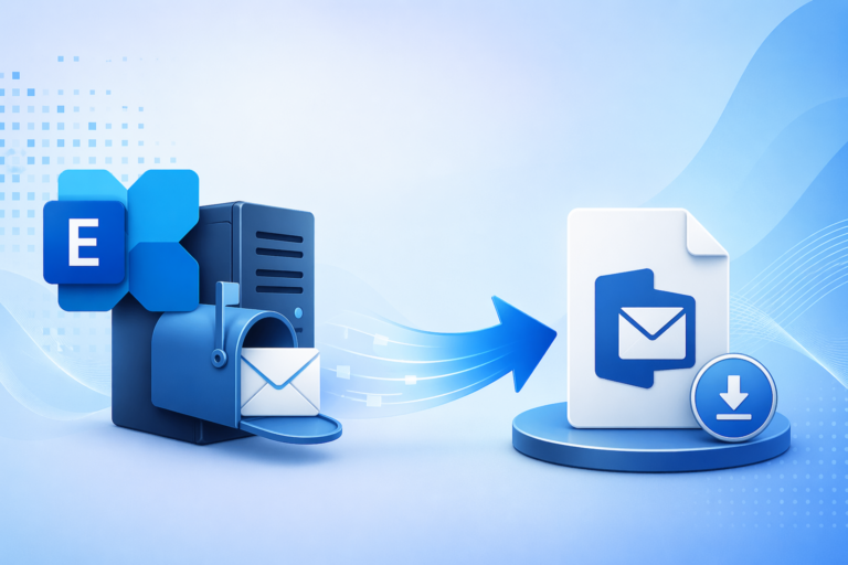 Exchange mailbox to PST