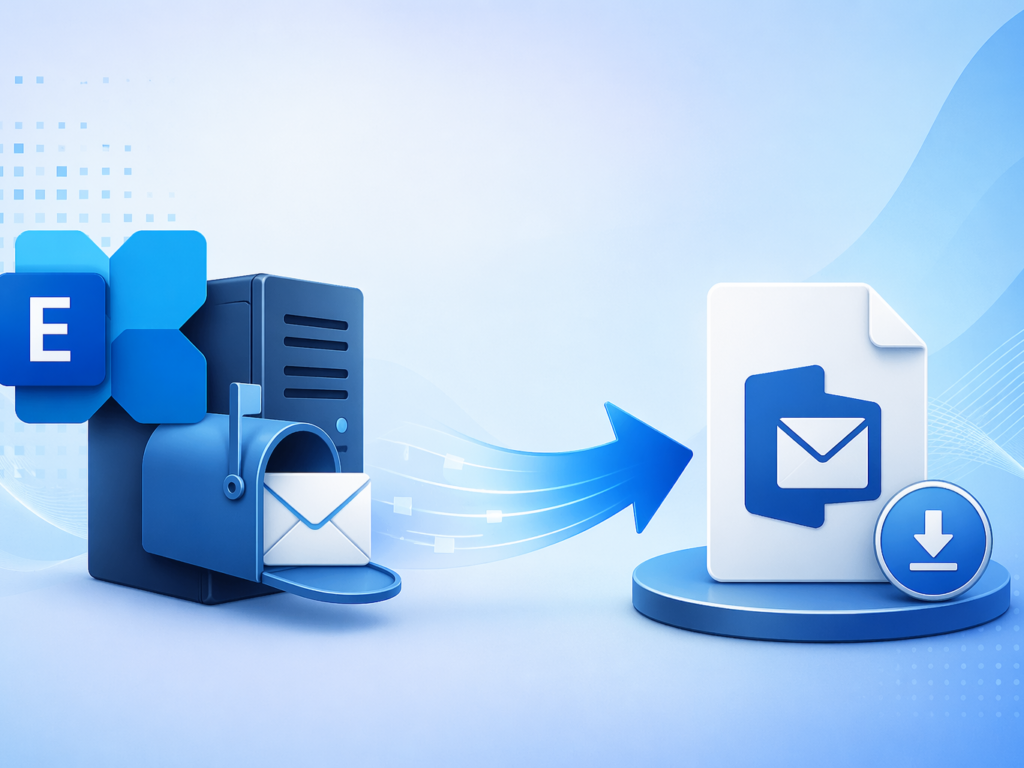 Exchange mailbox to PST