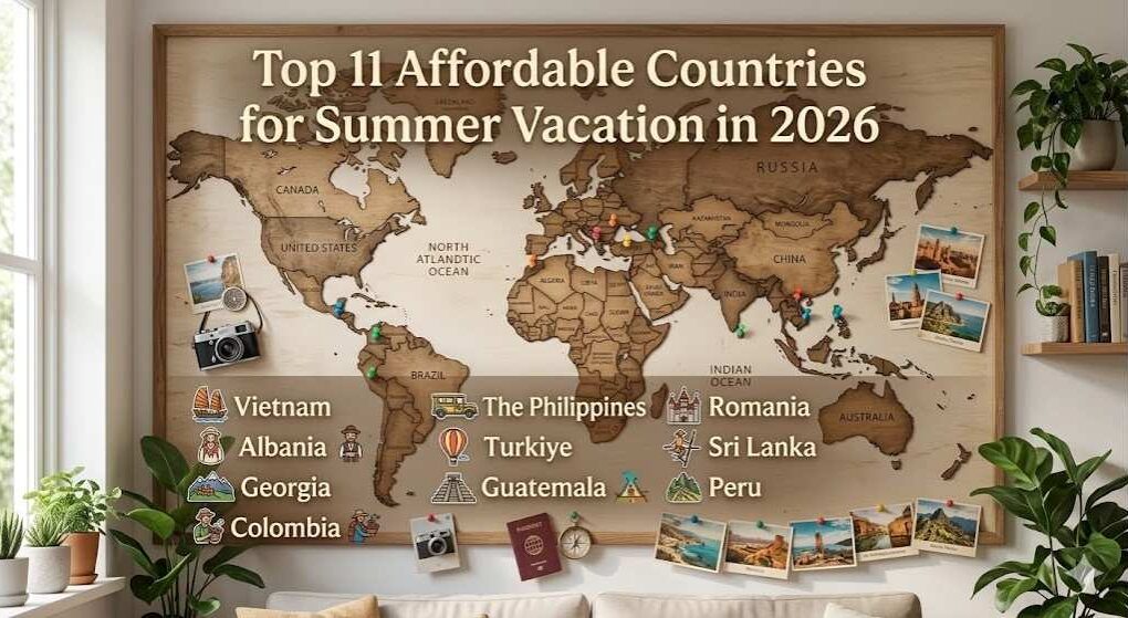 Top 11 Affordable Countries for Summer Vacation in 2026