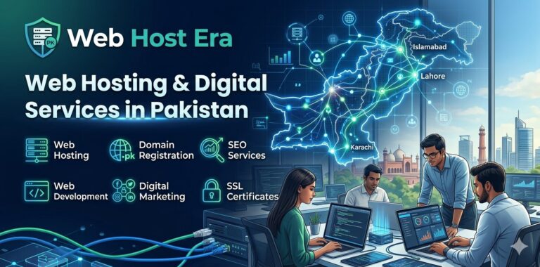 Web Hosting & Digital Services in pakistan
