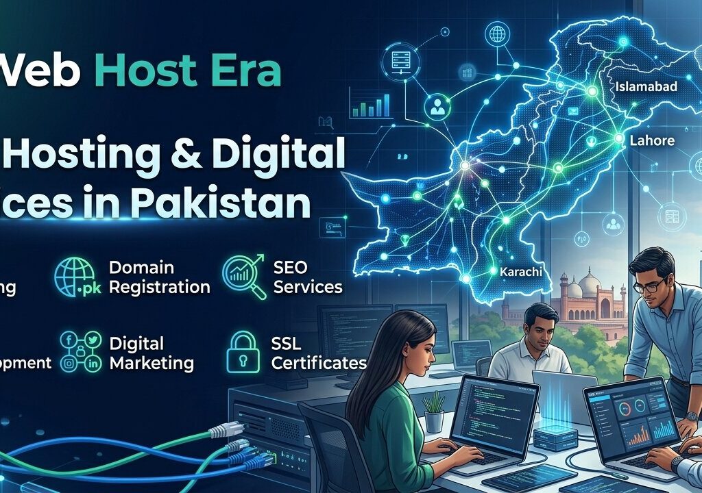 Web Hosting & Digital Services in pakistan