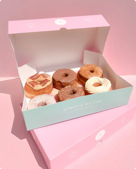 custom donut boxes
