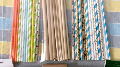 custom paper straws