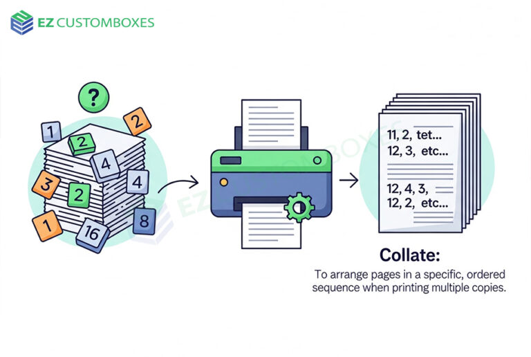 what does collate mean when printing
