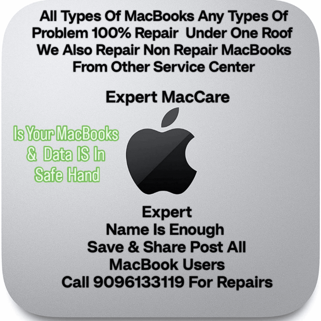 Apple MacBook service in Borivali with expert technicians offering repair, maintenance, screen replacement, and reliable support for all MacBook models.