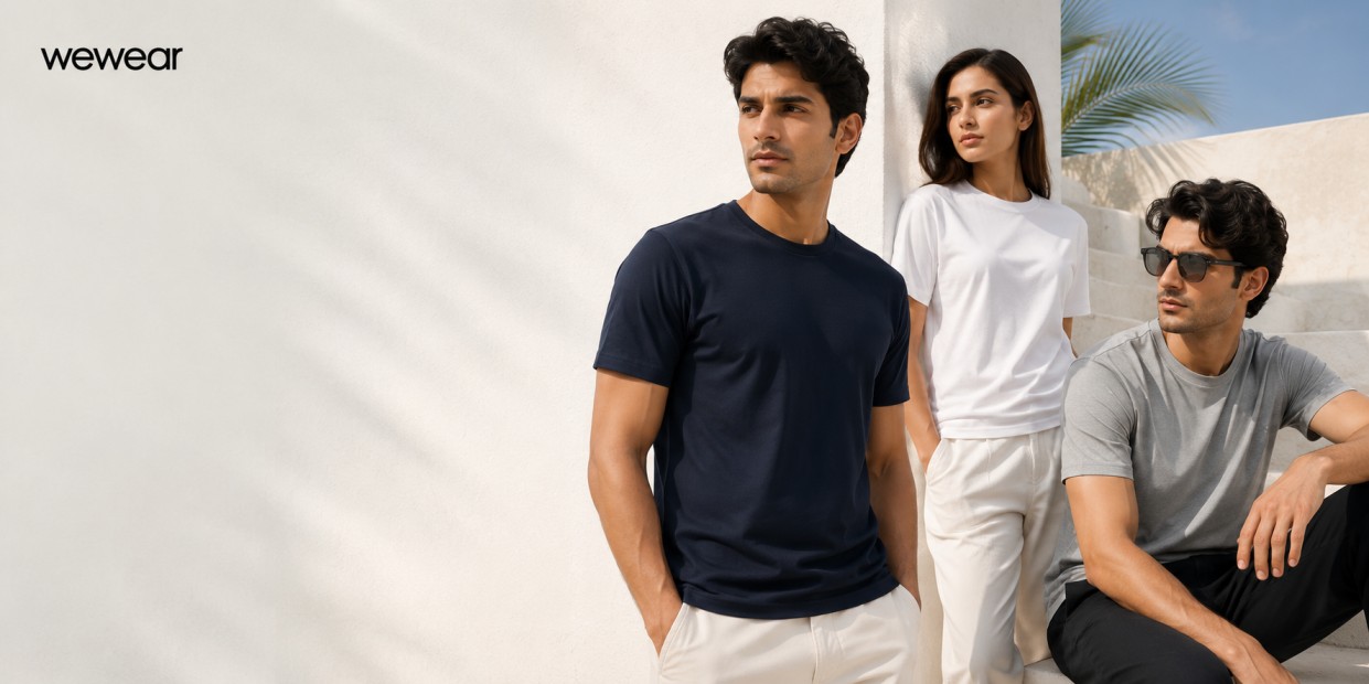 buy online supima cotton t shirts for men in Pakistan