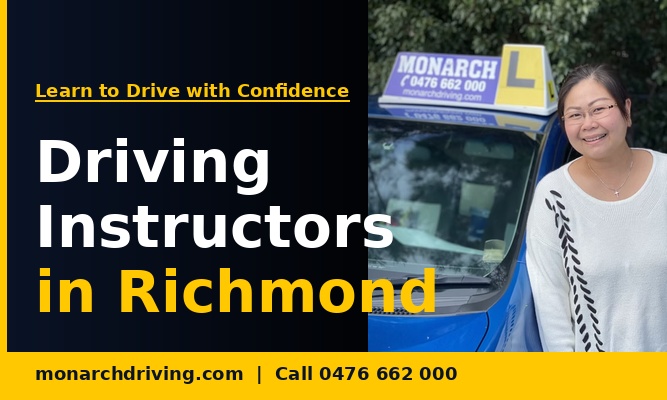 Driving Instructors in Richmond | Monarch Driving School