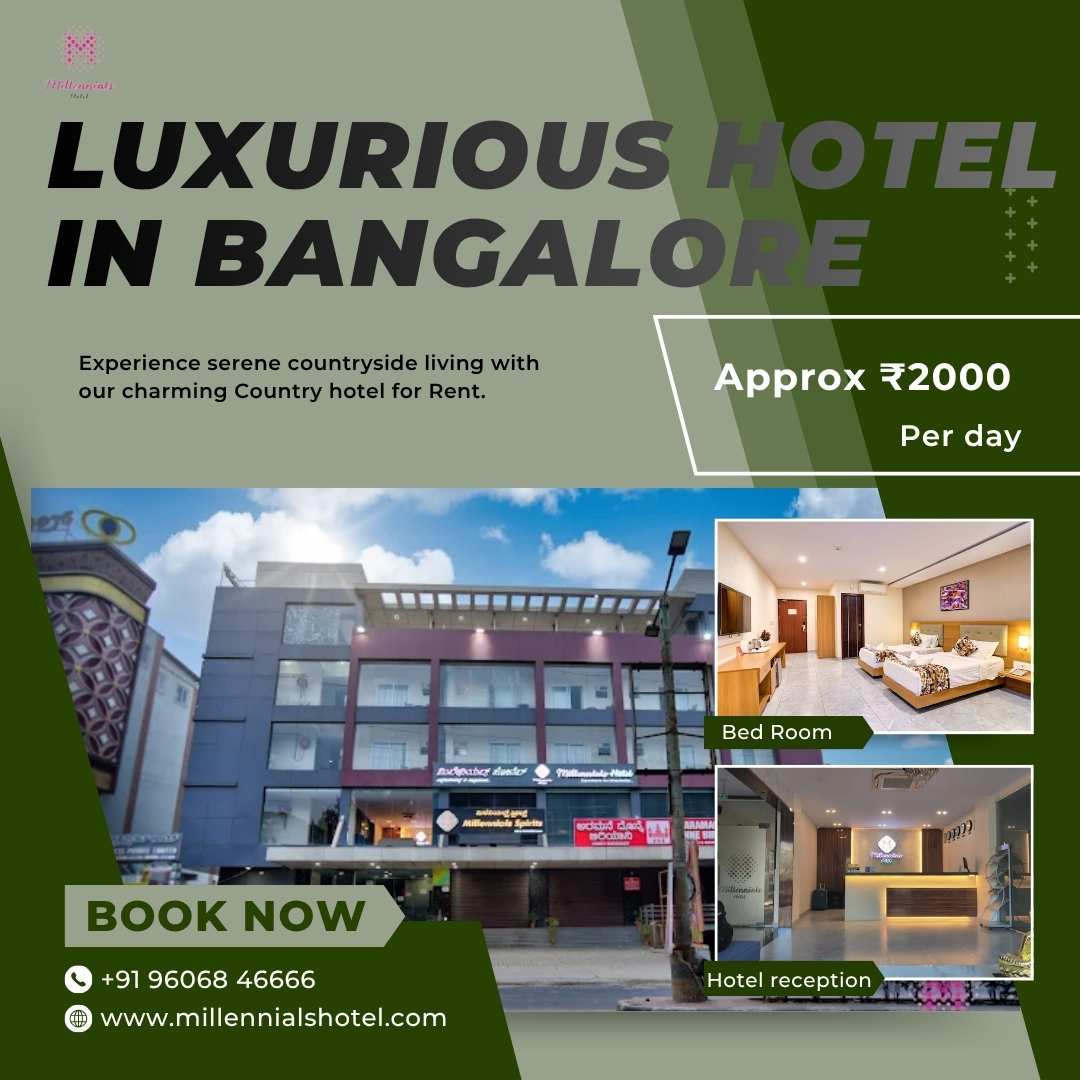 Best Luxurious Hotel in Bangalore