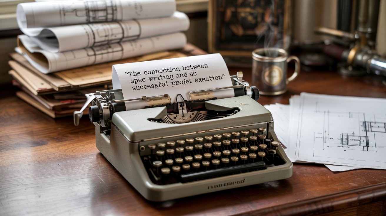 The Connection Between Spec Writing and Successful Project Execution