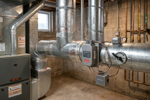 air valve heating system