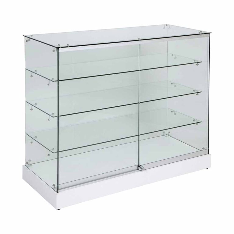 frameless display cabinets