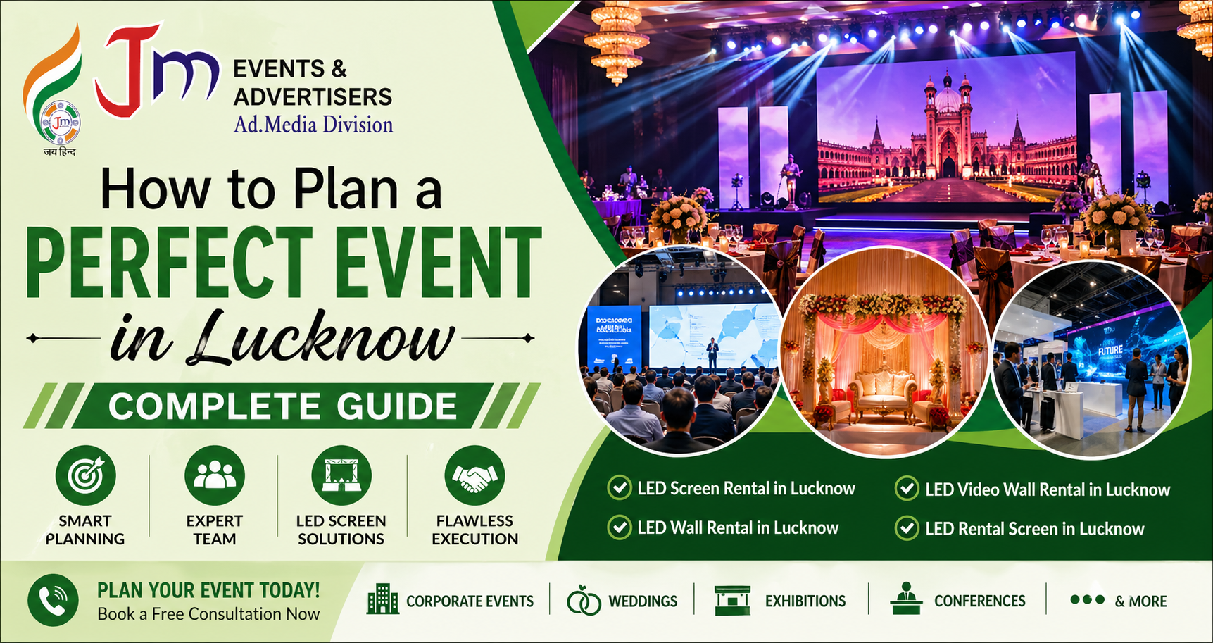 How to Plan a Perfect Event in Lucknow