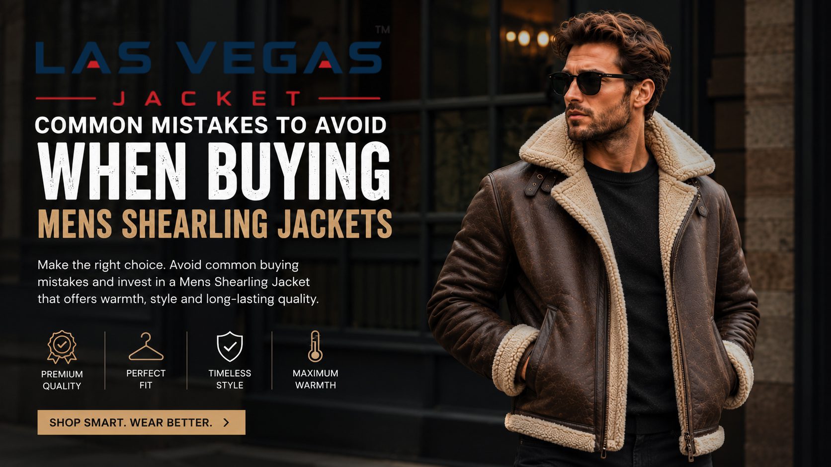 Common Mistakes to Avoid When Buying Mens Shearling Jackets