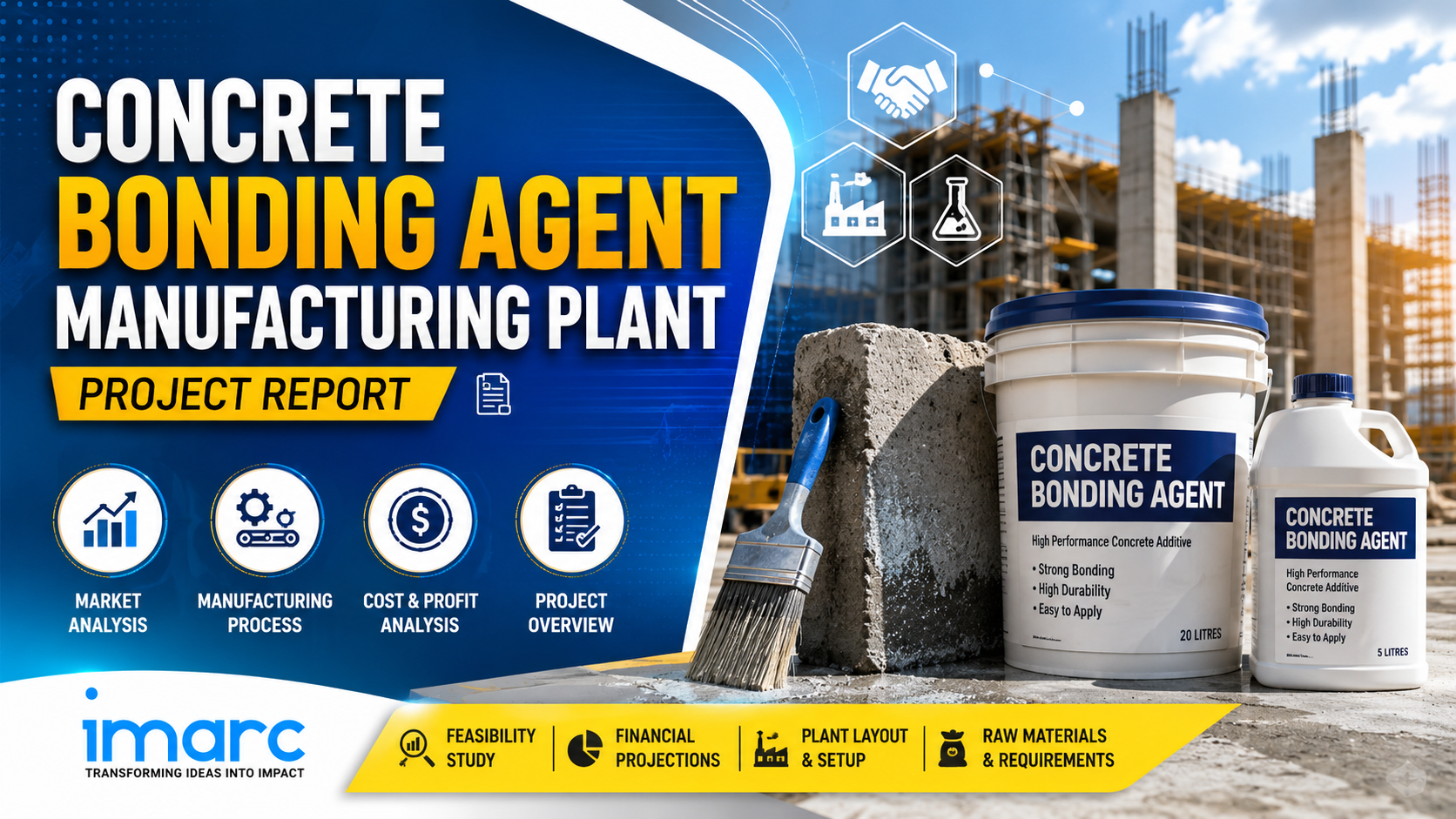 Concrete Bonding Agent Manufacturing Plant