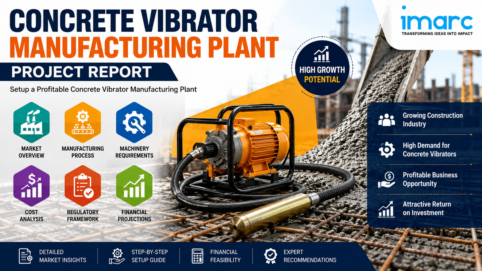 Concrete Vibrator Manufacturing Plant