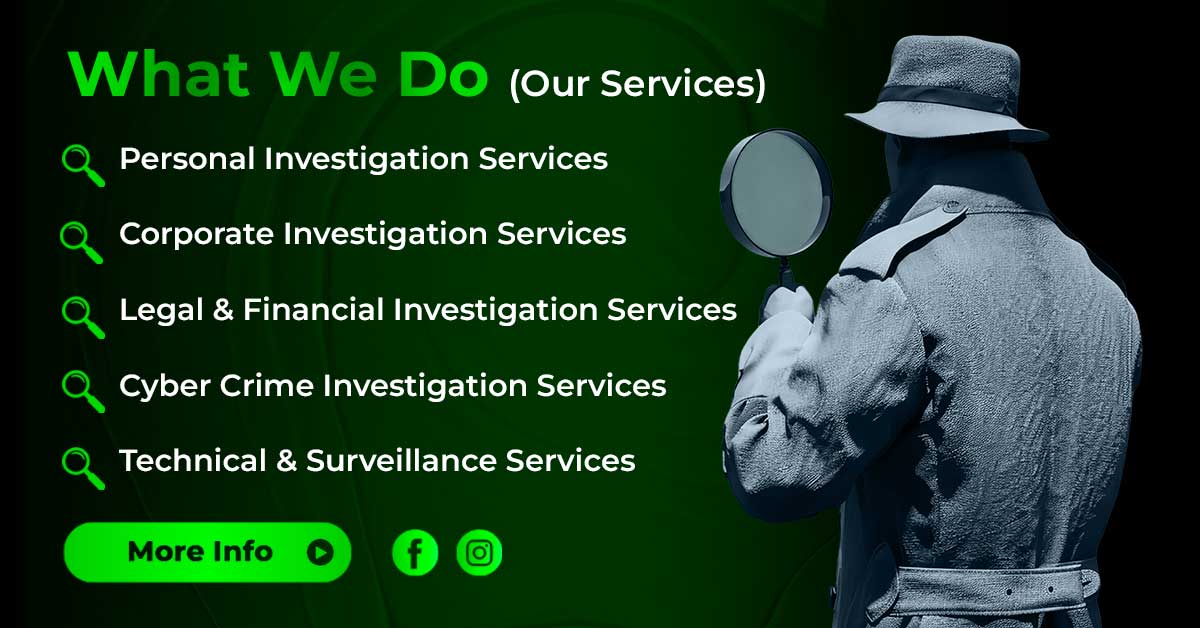 Can a Detective Agency in Hyderabad Help Solve Personal and Corporate Investigation Cases?
