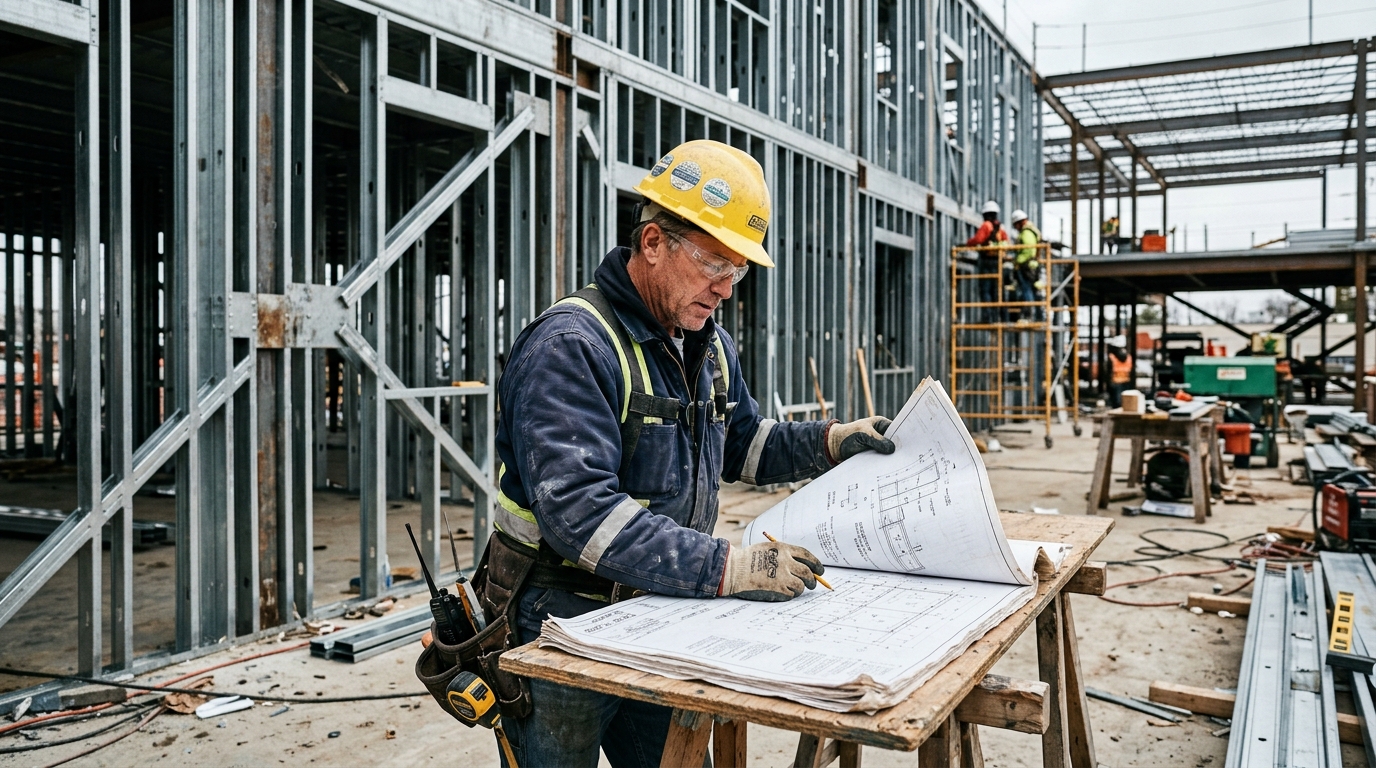 How To Estimate Steel Stud Framing