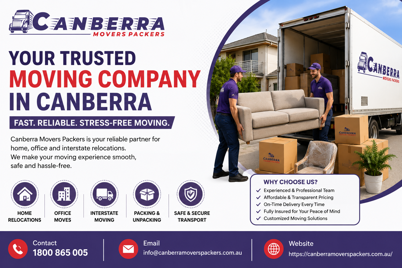 moving company Canberra